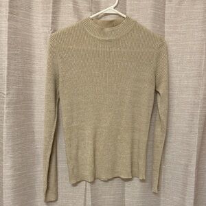Sag Harbor Light Tan Knit Sweater
